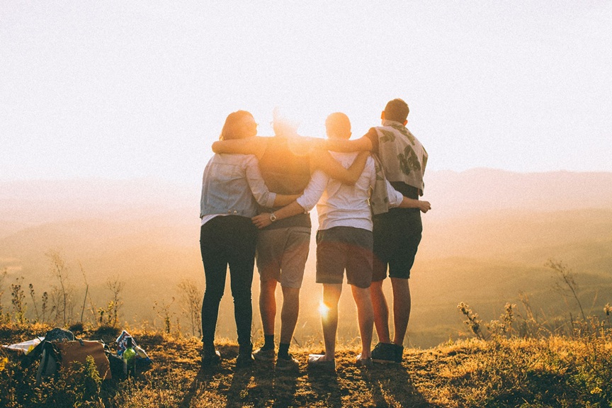 Picture of a group of friends